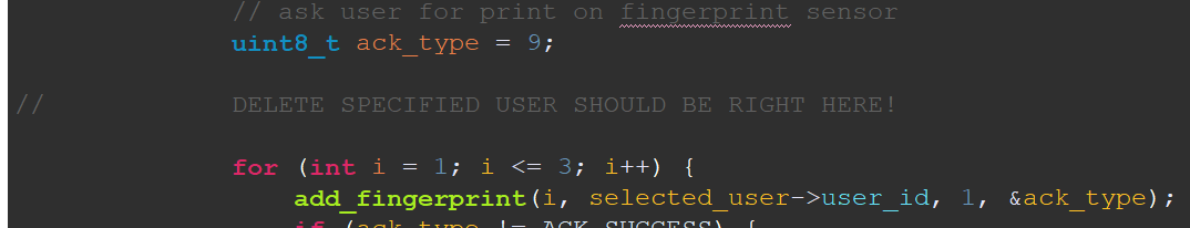 add fp without delete
